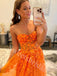 Elegant Sweetheart Sleeveless A-line Prom Dresses,SW1875