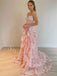 Elegant Sweetheart Side slit A-line Prom Dresses,SW1865