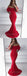 Charming Red Off the Shoulder Mermaid Long Evening Prom Dresses, SW0071