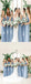 Mismatched Halter Sweetheart A-line Elegant Simple Pretty Long Bridesmaid Dresses,SWE1307