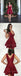 Unique Burgundy V-Neck Zipper Up Short Homecoming Dresses, SW0025