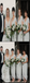 V-neck cap sleeves  Elegant Simple Pretty Long Bridesmaid Dresses,SWE1295