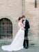 Elegant Sleeveless A-line Wedding Dresses,DB0269