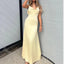 Elegant Jewel Sleeveless Sheath Long Floor Length Prom Dress,SWS2341