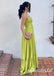 Charming V-neck Sleeveless Mermaid Floor Length Prom Dress,SWS2540