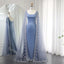 Elegant Square Sleeveless Mermaid Floor Length Prom Dress,SWS2217