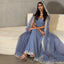 Elegant Square Sleeveless Mermaid Floor Length Prom Dress,SWS2217