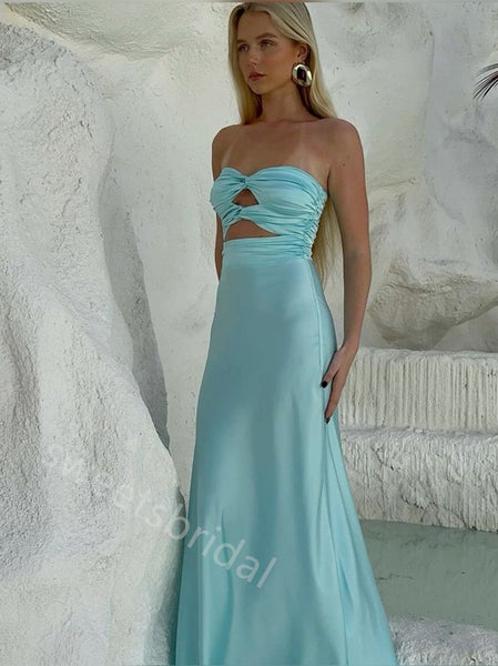Sexy Sweetheart Sleeveless Mermaid Floor Length Prom Dress,SWS2261