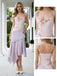 Cute Spliced Floral V-Neck Sleeveless Mermaid Long Prom Party Dress,SWS2599