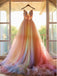Elegant Sweetheart Sleeveless A-line Floor Length Prom Dress,SWS2226