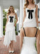 Cute Black Bow Knot Lace Ruffles Sleeveless Mermaid Long Prom Party Dress,SWS2600