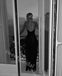 Black Deep V-neck Sleeveless Sheath Floor Length Prom Dress,SWS2248