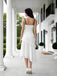 Cute Black Bow Knot Lace Ruffles Sleeveless Mermaid Long Prom Party Dress,SWS2600
