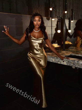 Sexy Jewel Sleeveless Mermaid Floor Length  Prom Dress,SWS2308