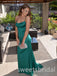 Sexy Spaghetti Straps Scoop Sleeveless Mermaid Long Prom Dress,SWS2492