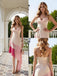 Irregular Pretty Ruffles Jewel Sleeveless Sheath Long Prom Party Dress,SWS2615
