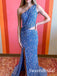 Sparkly Ones Shoulder Side Slit Floor Length Prom Dress,SWS2567