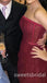 Elegant Strapless Sleeveless A-line Long Prom Dress,SWS2495