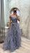 Sexy Off shoulder Sleeveless Pleats  A-line Floor length Prom Dress,SWS2151