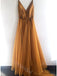 Sexy V-neck Sleeveless A-line Floor length Prom Dress,SWS2149
