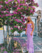 Light Purple Ruffles Sleeveless Sheath Long Prom Dress,SWS2460