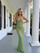 Sexy Jewel Spaghetti Straps Sleeveless Mermaid Long Prom Party Dress,SWS2603