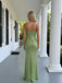 Sexy Jewel Spaghetti Straps Sleeveless Mermaid Long Prom Party Dress,SWS2603