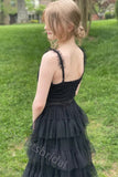 Sexy V-neck Sleeveless A-line Floor Length Prom Dress,SWS2182