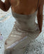 Sparkly Spaghetti Straps Sleeveless Sheath Floor Length Prom Dress,SWS2240