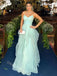 Elegant Sweetheart Sleeveless Ruffle A-line Floor Length Prom Dress,SWS397