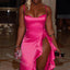 Sexy Ruffle Sleeveless Mermaid Long Floor Length Prom Dress,SWS2357