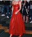 Red Sweetheart Sleeveless A-line Floor Length  Prom Dress,SWS2305