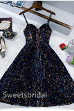 Elegant Sweetheart Sleeveless A-line Short Mini Homecoming Dress, BTW369