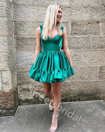 Sexy Sweetheart Sleeveless A-line Short Mini Homecoming Dress, BTW339