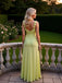 Stylish Ruffles Sweetheart Sleeveless Slit Mermaid High-Low Prom Party Dress,SWS2574