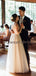 Pretty Sweetheart Tulle Lace A-line Long Wedding Dresses Evening Party Dresses, WD1122