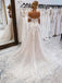 Simple Sweetheart Off-shoulder A-Line Lace Wedding Dresses,DB0186