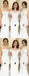 Cheap Mismatched Ivory Sleeveless Mermiad Long Bridesmaid Dresses, SW1079