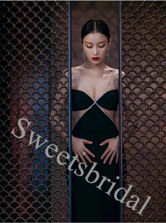 Sexy Sweetheart Sleeveless Mermaid Long Prom Dress,SW1946