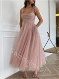 Elegant Sweetheart Sleeveless A-line Prom Dresses,SW1863