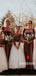 Elegent Mismatched Mermaid Velvet Long Bridesmaid Dresses Online ,SWE1238