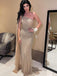 Elegant One-shoulder Mermaid Sparkly Long Prom Dresses.SW1272