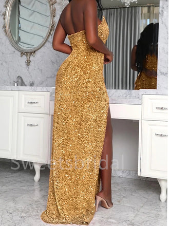 Sexy Sweetheart Side slit Mermaid Prom Dresses ,SW1334