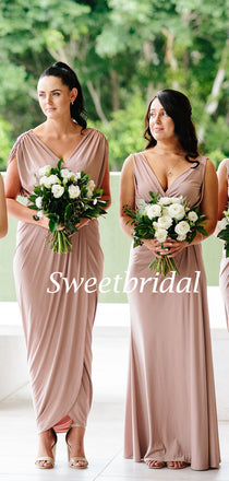 Charming Sleeveless Party Dresses Long Bridesmaid Dresses, SW1117
