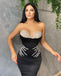 Sexy Sweetheart Mermaid Black Long Prom Dresses Online.SW1275