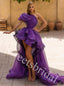 Sexy One shoulder High-low A-line Long Prom Dress,SW1958