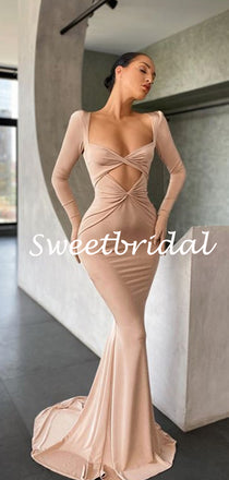 New Arrival Queen Anna Neck Mermaid Evening Party Prom Dresses,SW1134