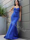 Sexy Spaghetti straps Sweetheart Mermaid Prom Dresses,SWW1760