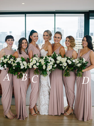 Charming Sleeveless Party Dresses Long Bridesmaid Dresses, SW1117