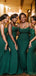 Simple Sleeveless Floor Length Mermaid Long Bridesmaid Dresses, SW1042